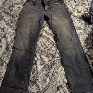 Ariat Blue Bootcut Jeans with Faded Denim